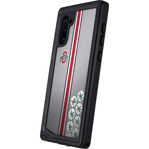 Ohio State University Buckeyes Galaxy Note 10 Waterproof Case
