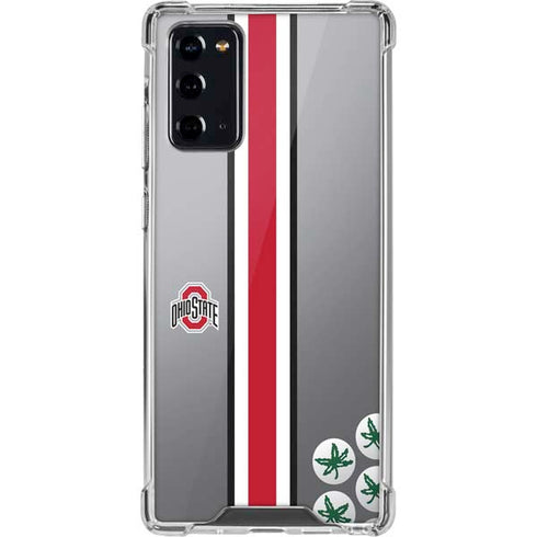 Ohio State University Buckeyes Galaxy Note20 5G Clear Case