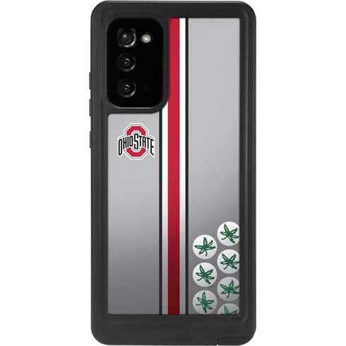Ohio State University Buckeyes Galaxy Note20 5G Waterproof Case