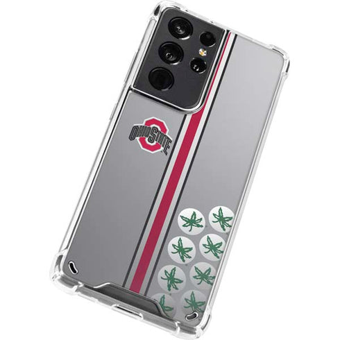 Ohio State University Buckeyes Galaxy S21 Ultra 5G Clear Case