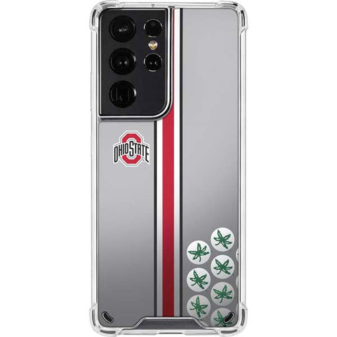 Ohio State University Buckeyes Galaxy S21 Ultra 5G Clear Case