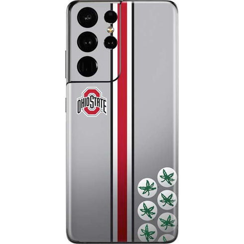 Ohio State University Buckeyes Galaxy S21 Ultra 5G Skin