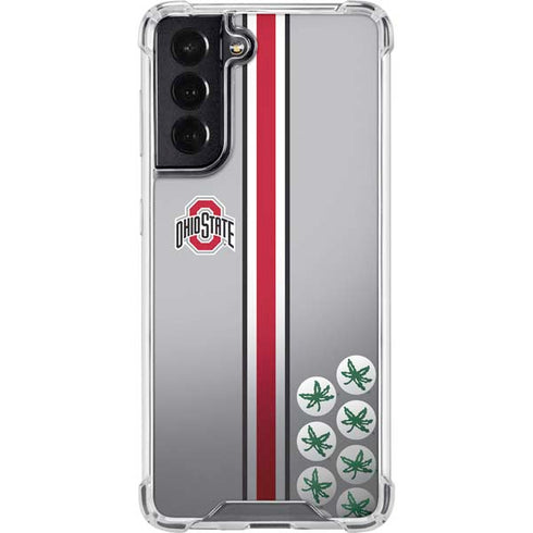 Ohio State University Buckeyes Galaxy S22 Clear Case