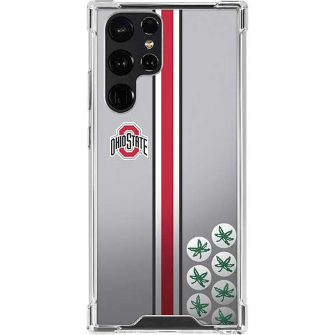 Ohio State University Buckeyes Galaxy S22 Ultra Clear Case