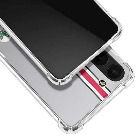 Ohio State University Buckeyes Galaxy S23 Clear Case