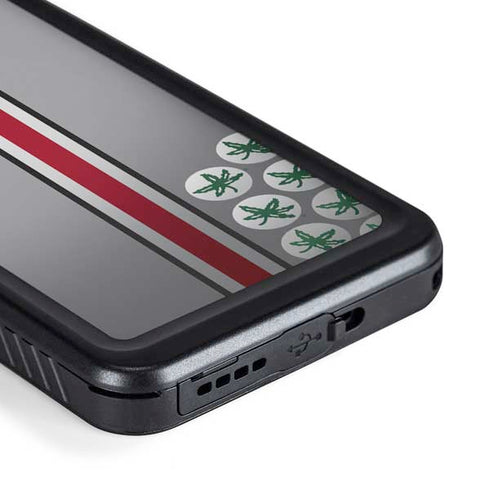 Ohio State University Buckeyes Galaxy S23 Plus Waterproof Case