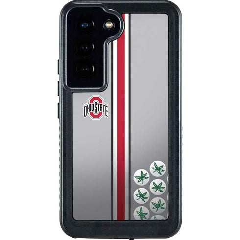 Ohio State University Buckeyes Galaxy S23 Waterproof Case