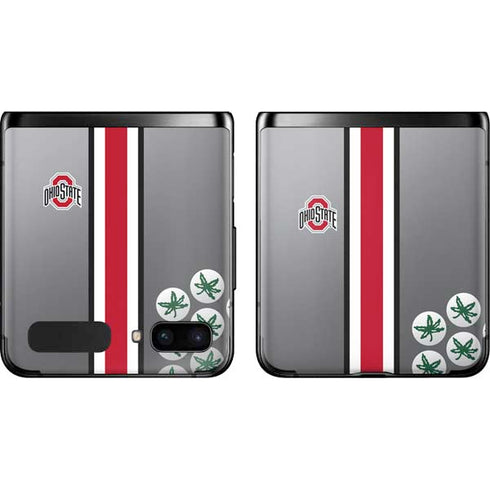 Ohio State University Buckeyes Galaxy Z Flip Skin