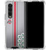 Ohio State University Buckeyes Galaxy Z Fold4 5G Clear Case