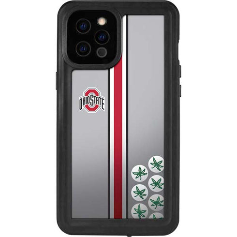 Ohio State University Buckeyes iPhone 12 Pro Max Waterproof Case
