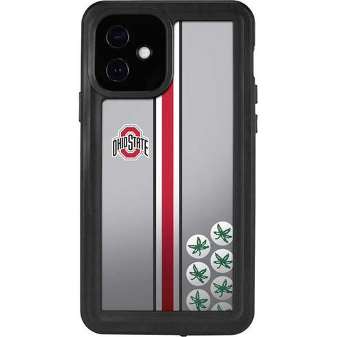 Ohio State University Buckeyes iPhone 12 Waterproof Case