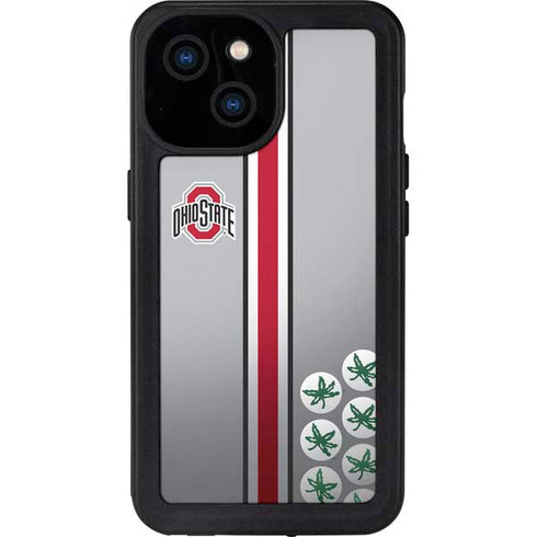 Ohio State University Buckeyes iPhone 13 Mini Waterproof Case