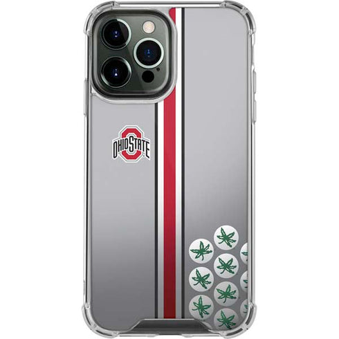 Ohio State University Buckeyes iPhone 13 Pro Max Clear Case