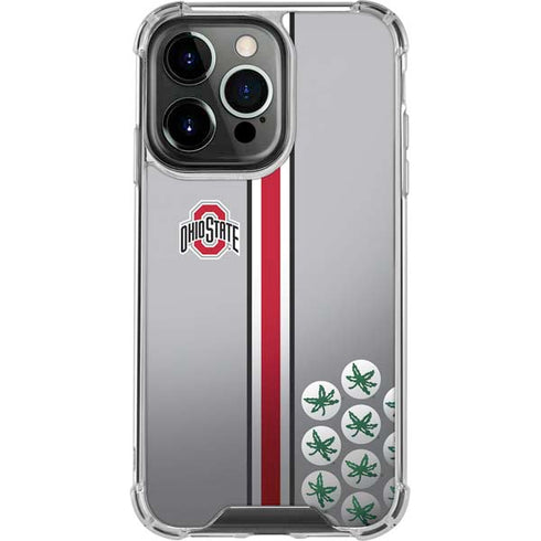 Ohio State University Buckeyes iPhone 14 Pro Clear Case