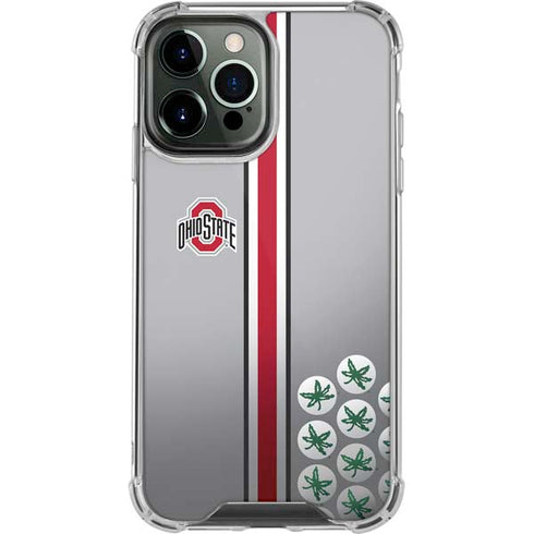 Ohio State University Buckeyes iPhone 15 Pro Max Clear Case