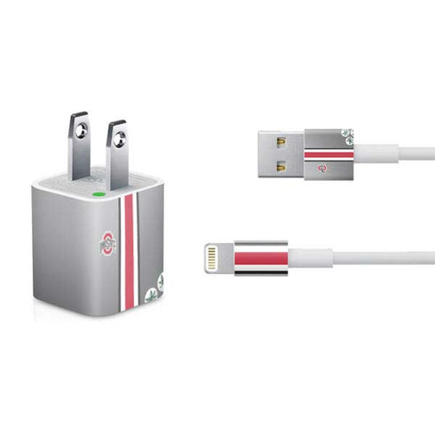 Ohio State University Buckeyes iPhone Charger (5W USB) Skin