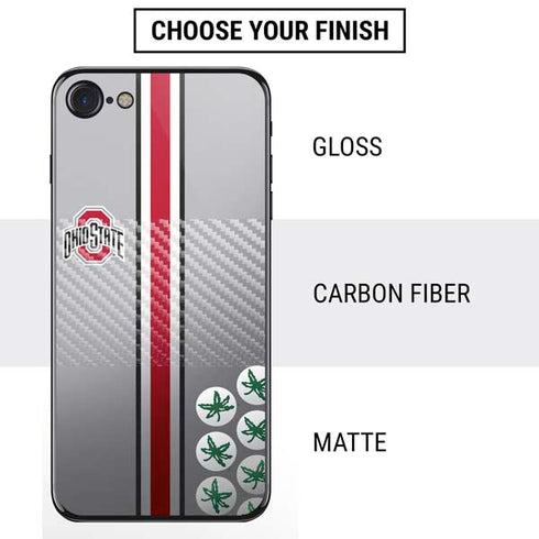 Ohio State University Buckeyes iPhone SE (2nd & 3rd Gen) Skin