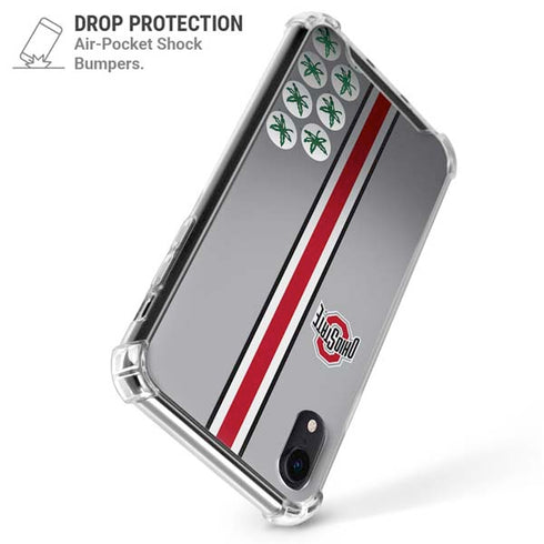 Ohio State University Buckeyes iPhone XR Clear Case