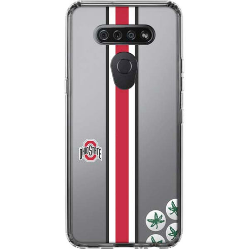 Ohio State University Buckeyes LG K51/Q51 Clear Case