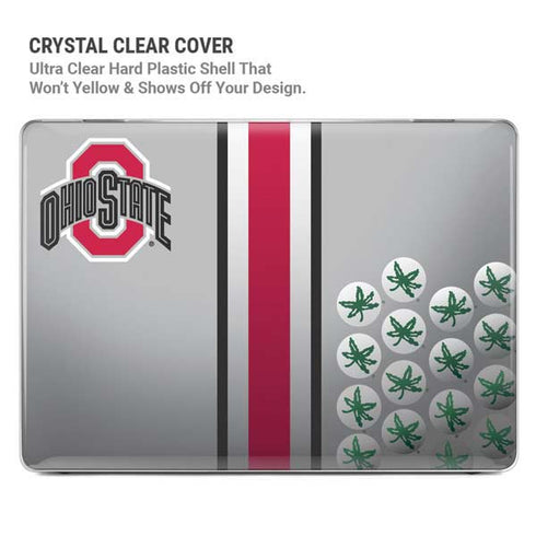 Ohio State University Buckeyes MacBook Air 13in M1 (2021) Case plus Skin