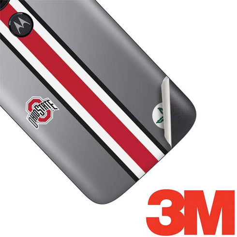 Ohio State University Buckeyes Moto E5 Play Skin