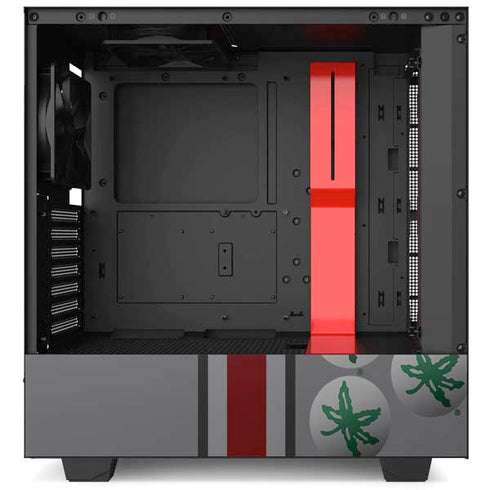Ohio State University Buckeyes NZXT H510 Compact ATX Mid-Tower Case Skin