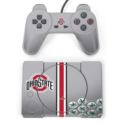 Ohio State University Buckeyes PlayStation Classic Bundle Skin
