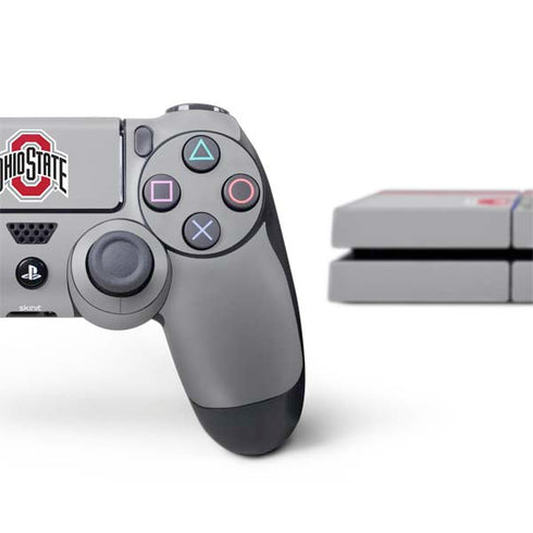 Ohio State University Buckeyes PS4 Console and Controller Bundle Skin