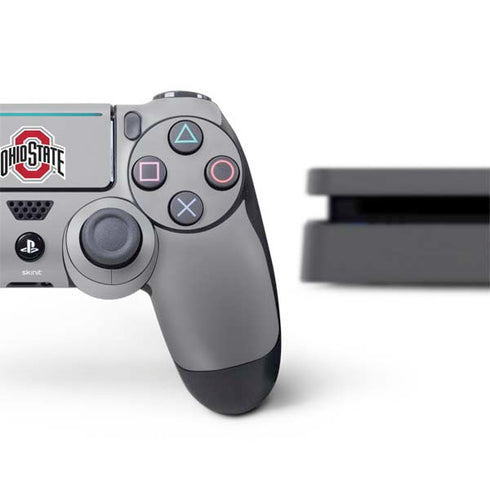 Ohio State University Buckeyes PS4 Slim Bundle Skin