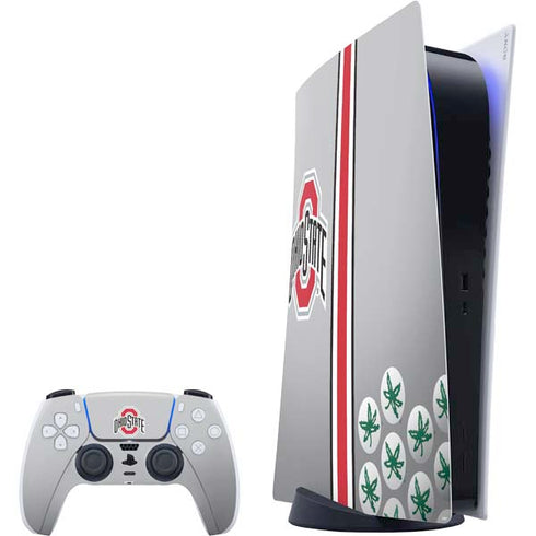Ohio State University Buckeyes PS5 Digital Edition Bundle Skin