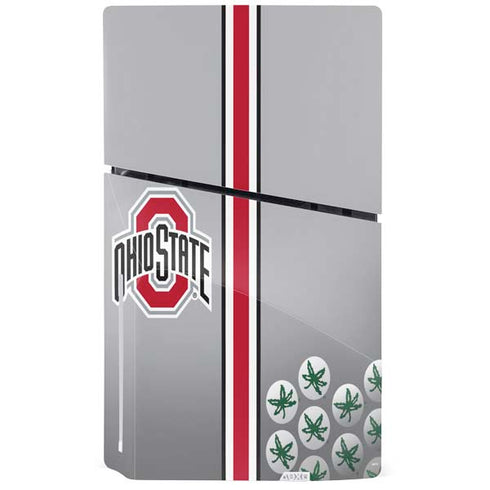 Ohio State University Buckeyes PS5 Slim Disk Bundle Skin