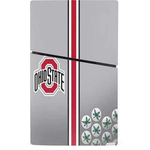 Ohio State University Buckeyes PS5 Slim Digital Edition Console Skin