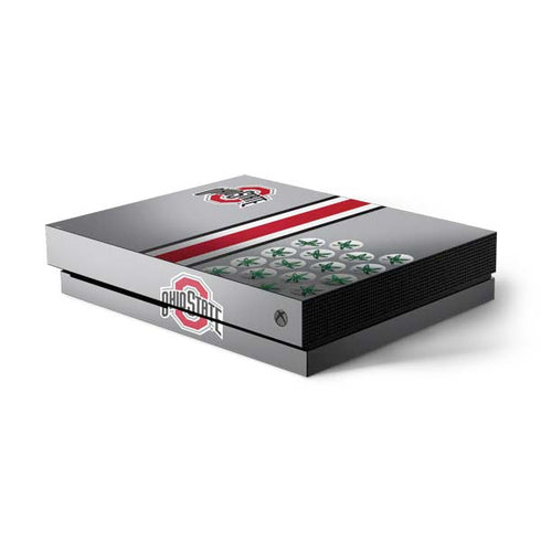 Ohio State University Buckeyes Xbox One X Console Skin