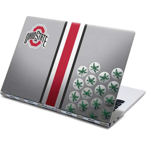 Ohio State University Buckeyes Yoga 910 2-in-1 14in Touch-Screen Skin