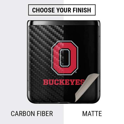 Ohio State University OSU Galaxy Z Flip Skin