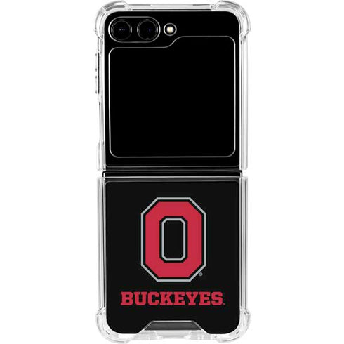 Ohio State University OSU Galaxy Z Flip5 5G Clear Case