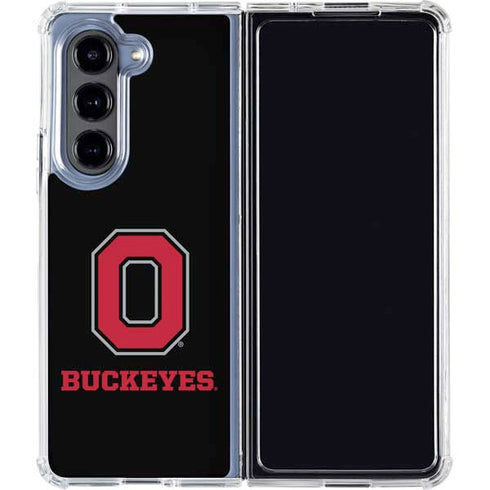 Ohio State University OSU Galaxy Z Fold5 5G Clear Case