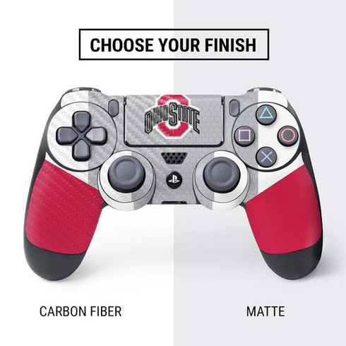 Ohio State University OSU PS4 Controller Skin