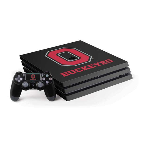 Ohio State University OSU PS4 Pro Bundle Skin