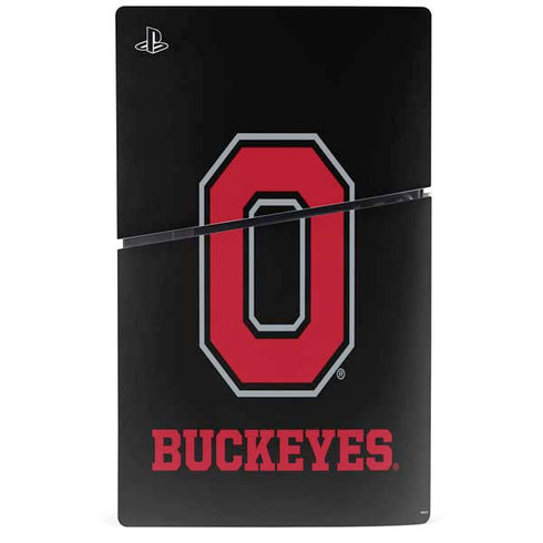 Ohio State University OSU PS5 Slim Digital Edition Bundle Skin