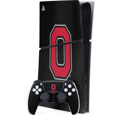Ohio State University OSU PS5 Slim Digital Edition Console Skin