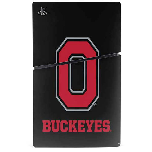 Ohio State University OSU PS5 Slim Digital Edition Console Skin