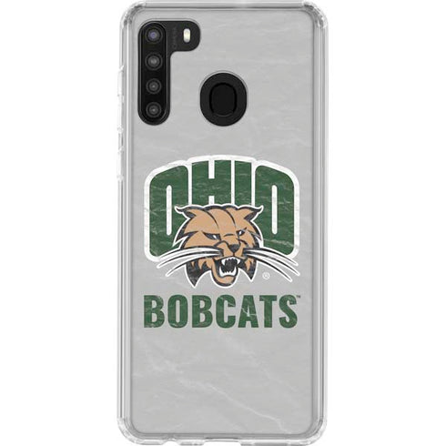 Ohio University Ohio University Bobcats Galaxy A21 Clear Case