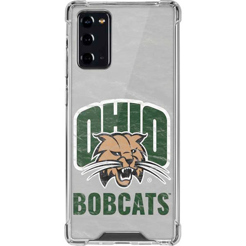 Ohio University Ohio University Bobcats Galaxy Note20 5G Clear Case
