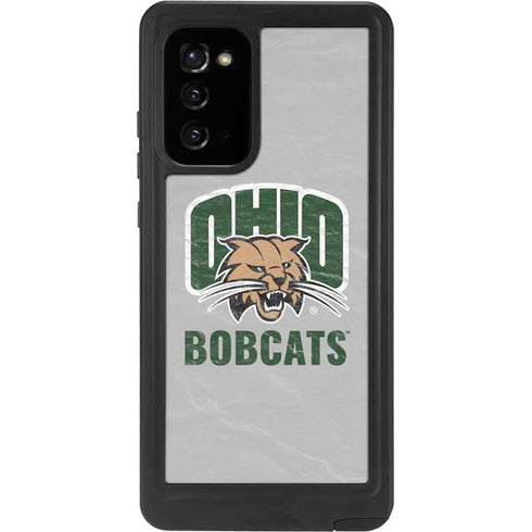 Ohio University Ohio University Bobcats Galaxy Note20 5G Waterproof Case
