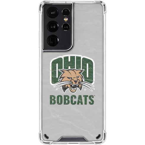 Ohio University Ohio University Bobcats Galaxy S21 Ultra 5G Clear Case
