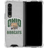 Ohio University Ohio University Bobcats Galaxy Z Fold4 5G Clear Case