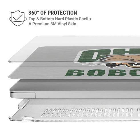 Ohio University Ohio University Bobcats MacBook Air 15in (2023-2025) Case plus Skin