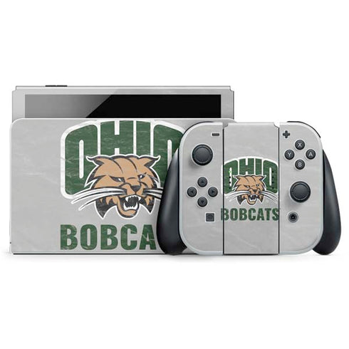 Ohio University Ohio University Bobcats Nintendo Switch OLED (2021) Skin