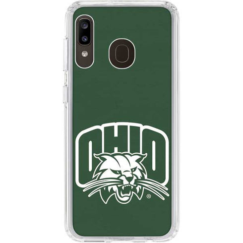 Ohio University Ohio University Outline Galaxy A20 Clear Case